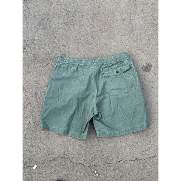 Howler Bros Corduroy Shorts Size 36 Green - Picture 10 of 10